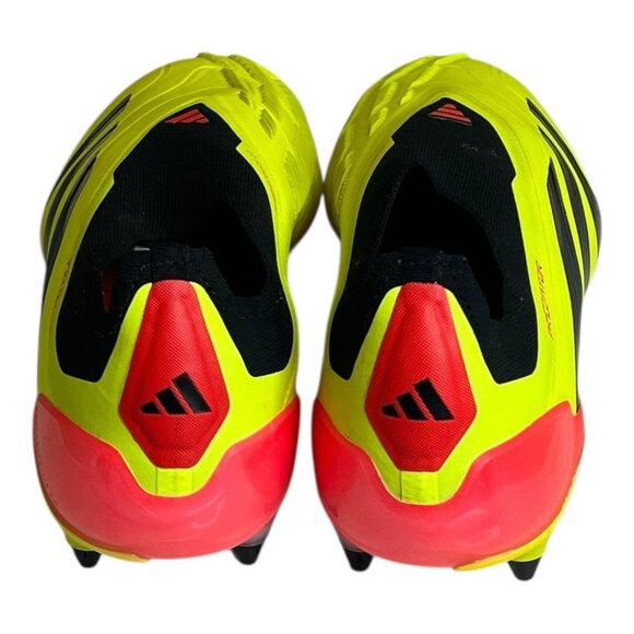 adidas Predator Elite Laceless SG IE0046 Soccer Cleats Citrus Energy Men Sz 13 - Picture 8 of 11